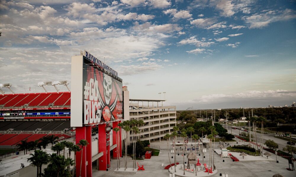 Step onto the Buccaneers' Field During Raymond James Stadium Tours