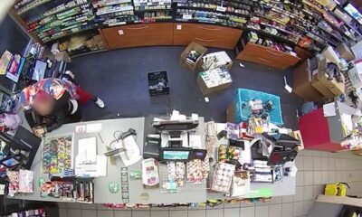 Video Footage: Authorities Seek Suspect in Knife-Wielding Robbery, Victim Throttled at Brandon Gas Station