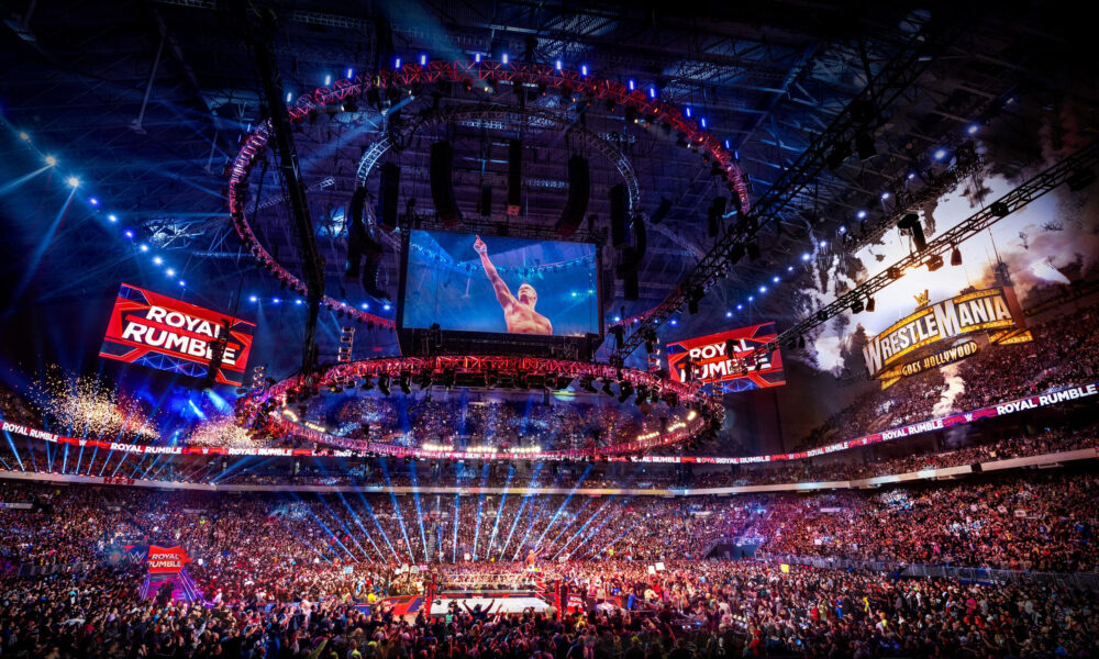 Tickets are up for grabs for the largest WWE Royal Rumble event to date