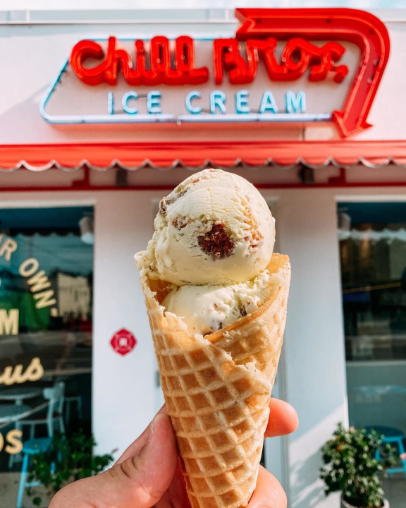 Chill Bros. introduces its latest ice cream parlor at Armature Works in Tampa Bay