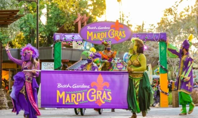 Mardi Gras Festivities Kick Off at Busch Gardens This Weekend