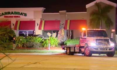 Tampa Police Report: Inebriated Driver Strikes Sleeping Man, Crashes Into Carrabba’s