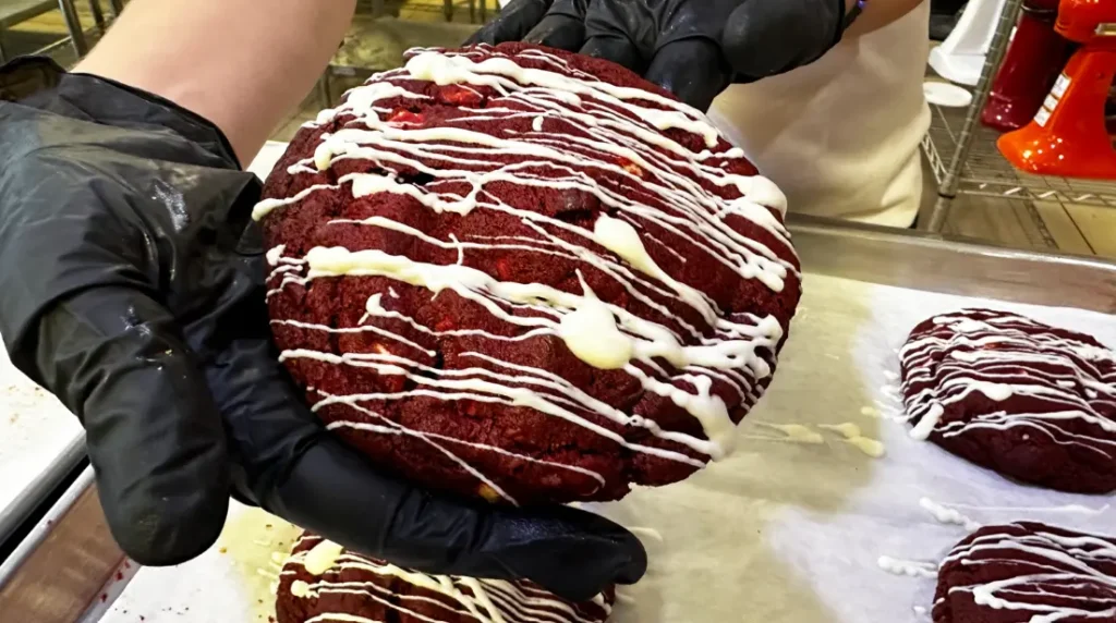 American Cookie Co’s massive Red Velvet Cookie
