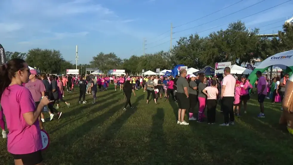 Honoring Breast Cancer Fighters at Tampa’s Walk