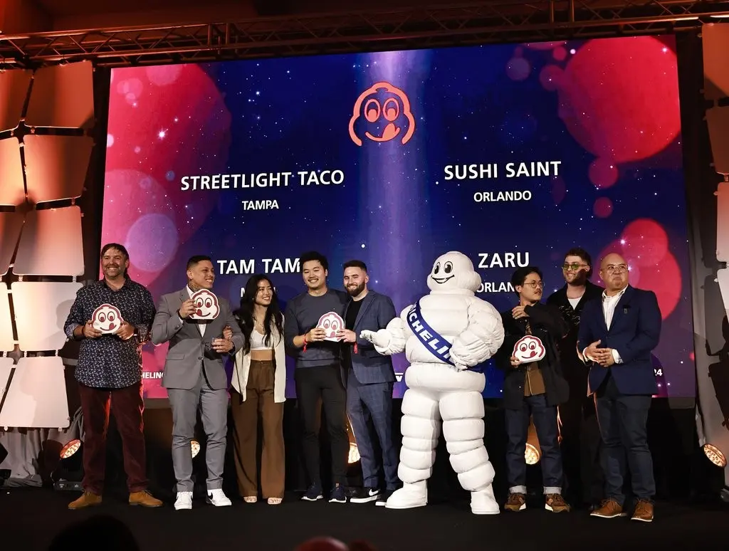 tampa hosts its first michelin guide ceremony