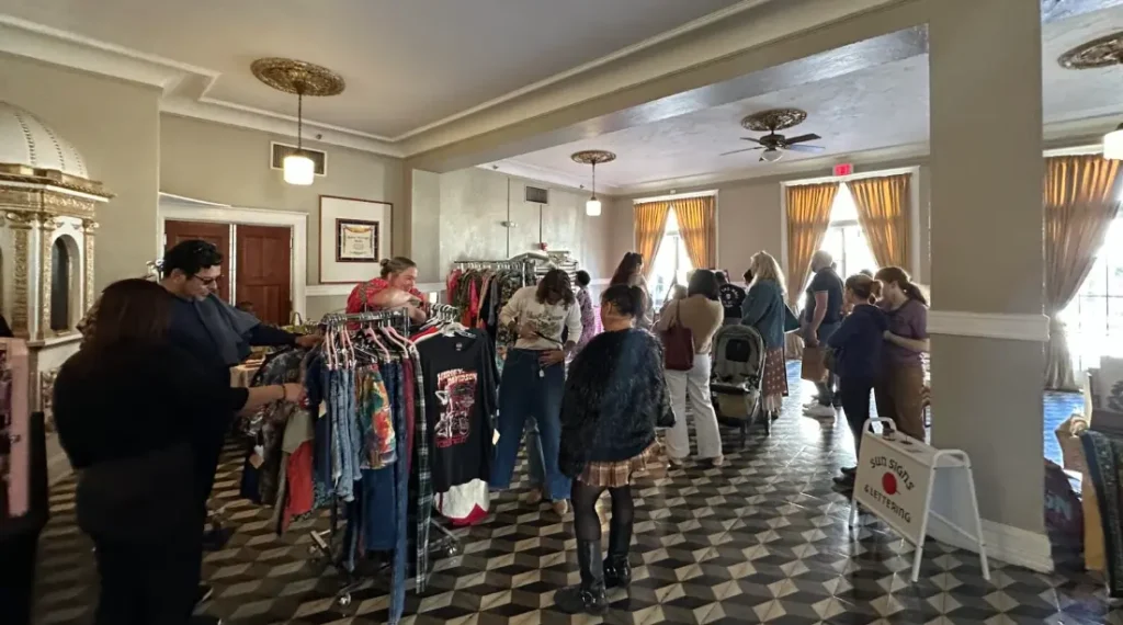 Vendors at Indie Flea in Ybor City