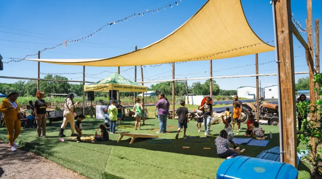 blueberries at Keel Farms Event