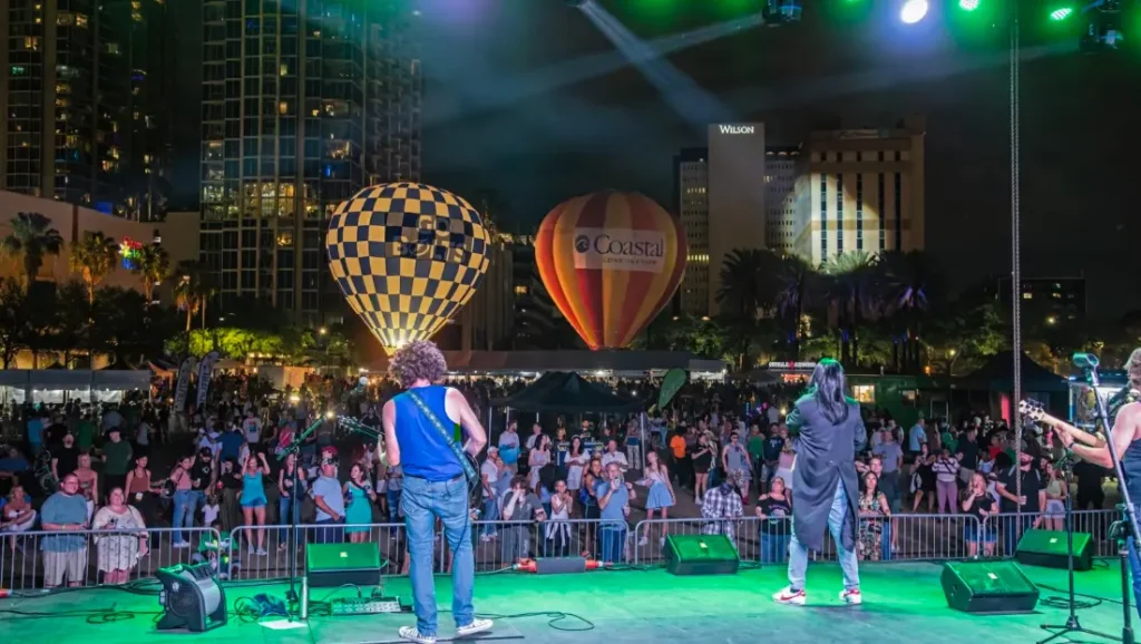 Sister Hazel performing live at Tampa Riverfest