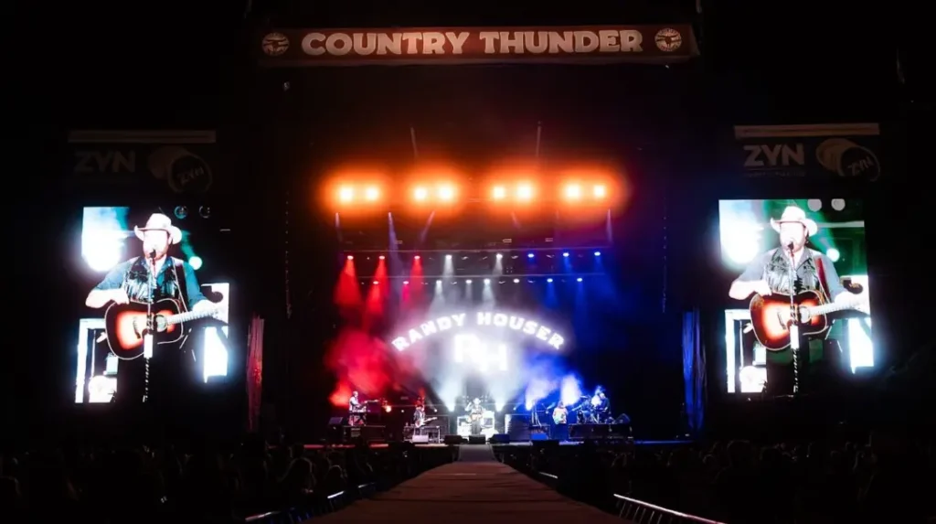 Jelly Roll performing live at Country Thunder in Tampa