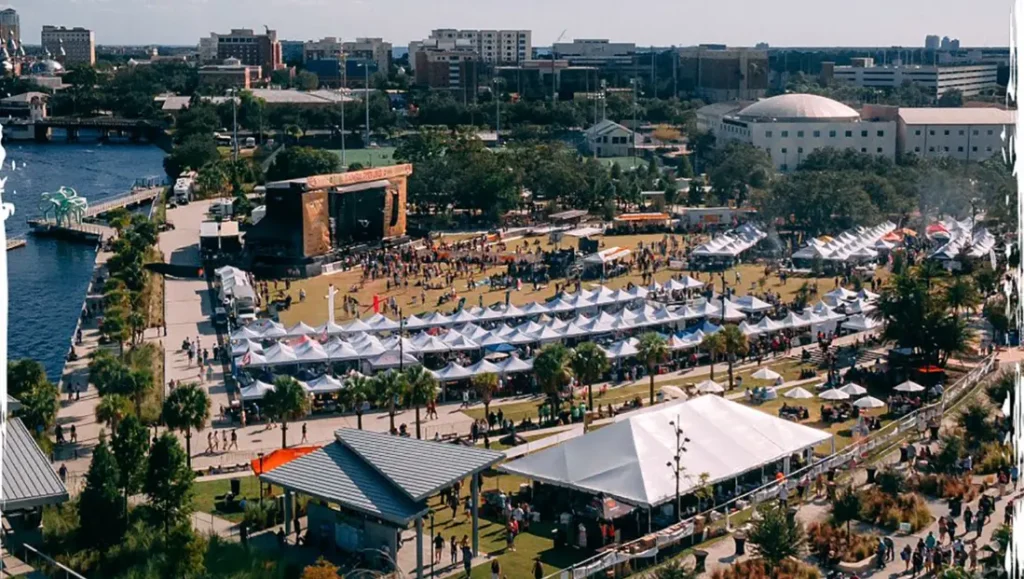 Matt Nathanson performs on stage at Tampa Pig Jig