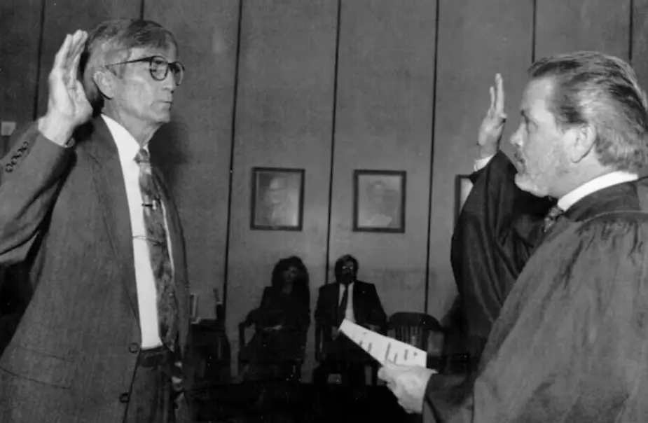 Memorial of F. Dennis Alvarez with community tributes