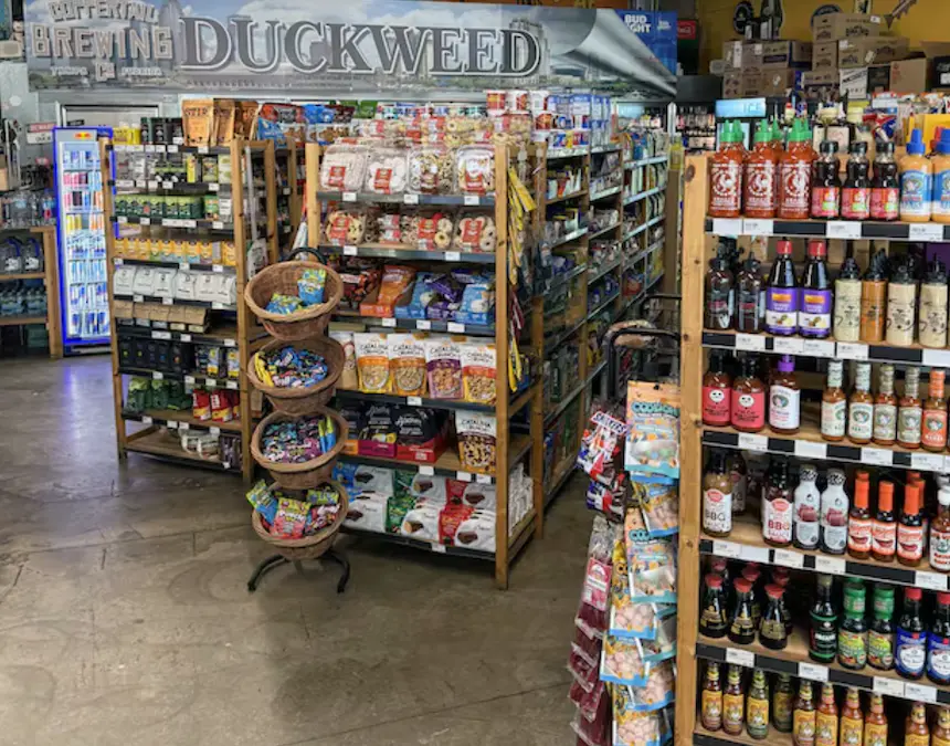 Gasworx development site with new grocery storefront