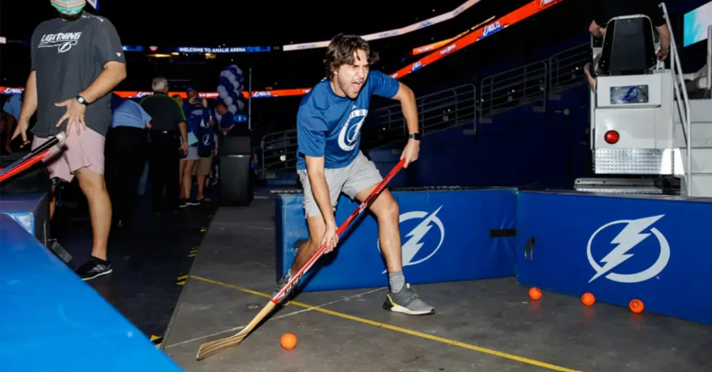 Crowd sampling local beer at Bolts Brew Fest