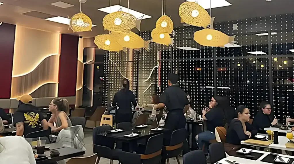 Temak House Westchase all you can eat restaurant interior
