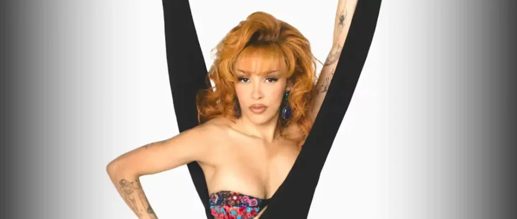 Doja Cat on stage during her Tampa 2026 world tour