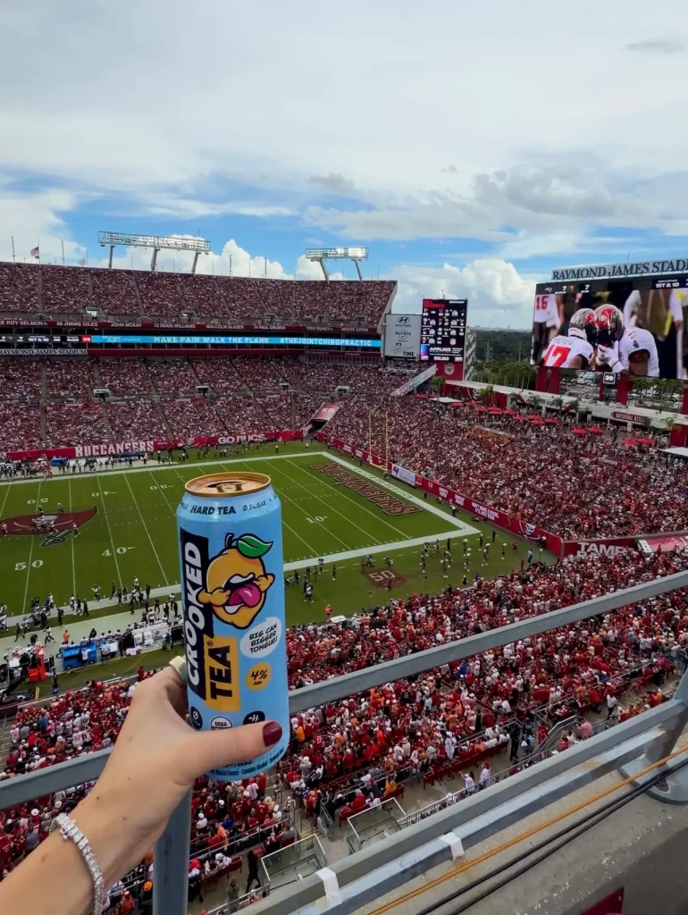 Crooked Tea Tampa is taking over tailgates and Publix with clean, zero-sugar hard tea.
