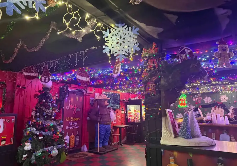 Signature holiday shots at Joy Bar in Tampa