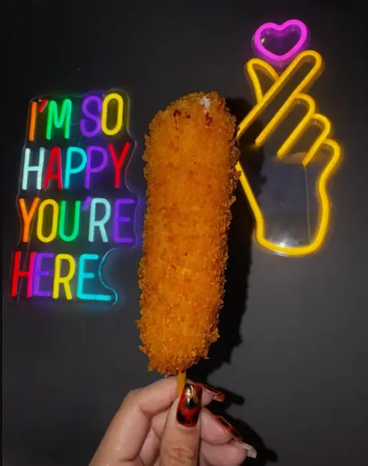 Korean street food dishes served at KPOP Food Tampa