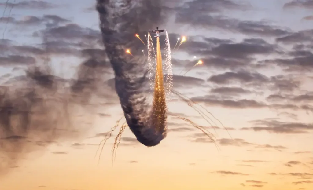 Gasparilla Air Invasion fireworks during 2026 Children’s Gasparilla