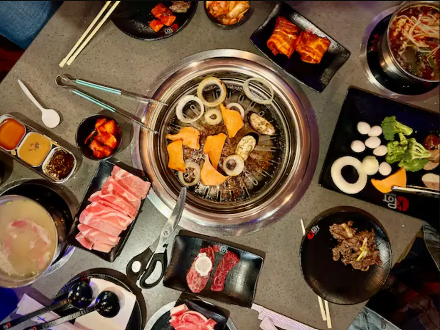 Hot pot and Korean barbecue at KPOT highlighting soups across Tampa Bay
